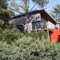 Maison architecte sur une dune